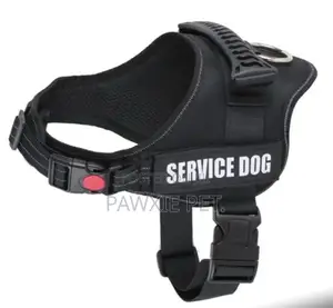 Heavy Duty Service Dog Harness With Silicone Handle Medium (0067H)