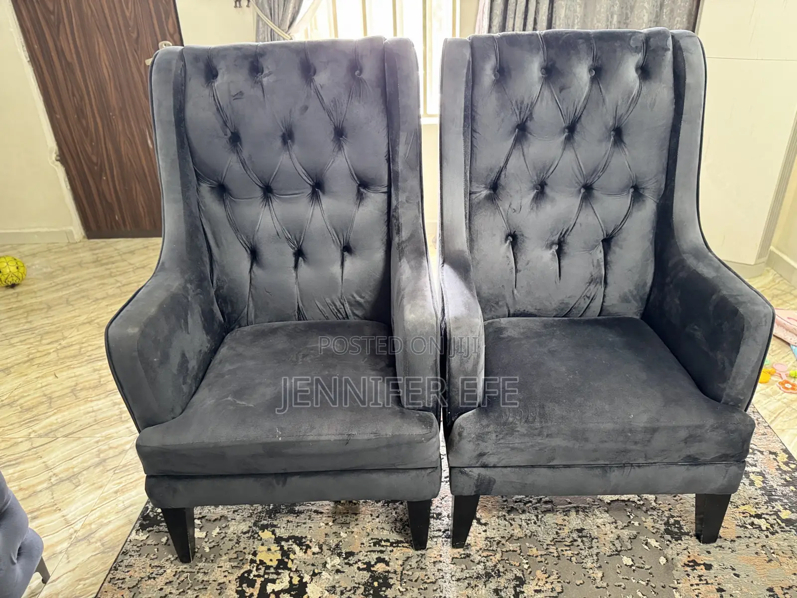 Luxury Velvet Sofa Set + Dining Table Chairs – Complete Set