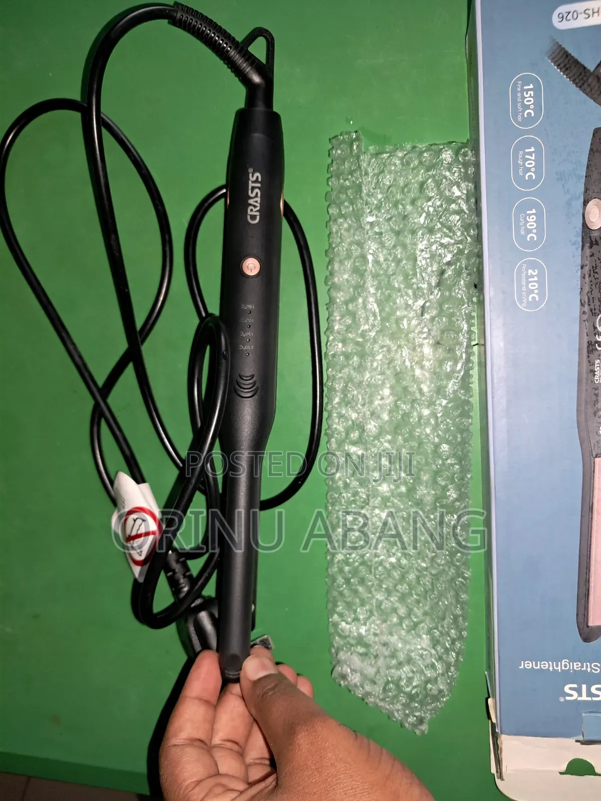 Mini Hair Curling Iron, Used Once, Negotiable