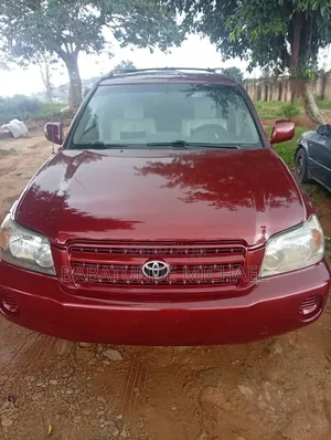 Toyota Highlander 2003 Red