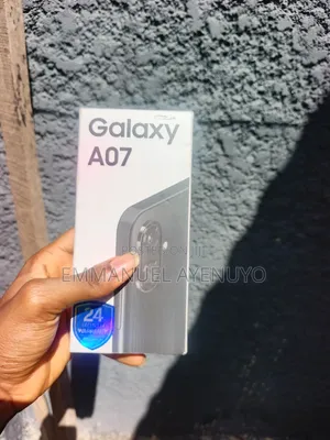New Samsung Galaxy A07 4G 64 GB Black