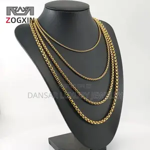 Square Pearl Statement Luxury Chain