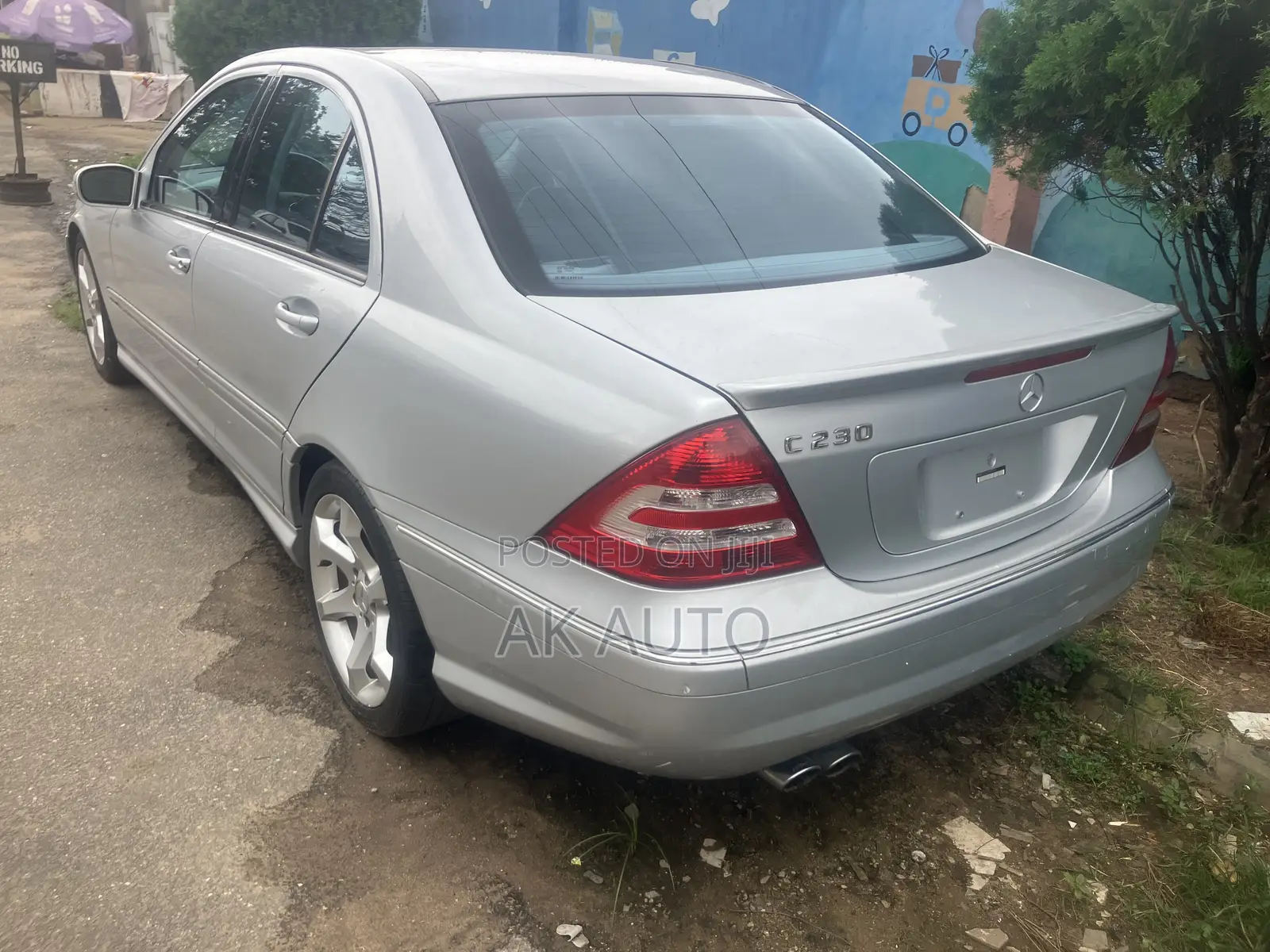 Mercedes-Benz C230 2007 Silver