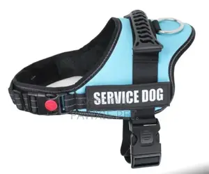 Heavy Duty Service Dog Harness With Silicone Handle XS. (0062H)