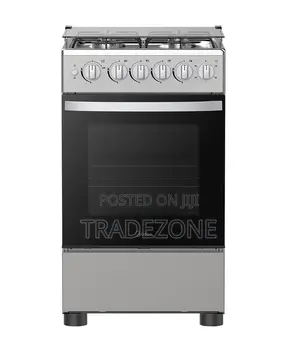 Midea 50x55 4 Burner Gas Cooker 5055-4g082-S SLIVER