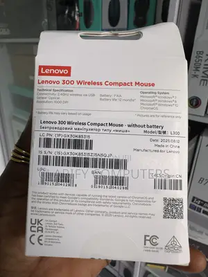 Lenovo 300 Wireless Compact Mouse
