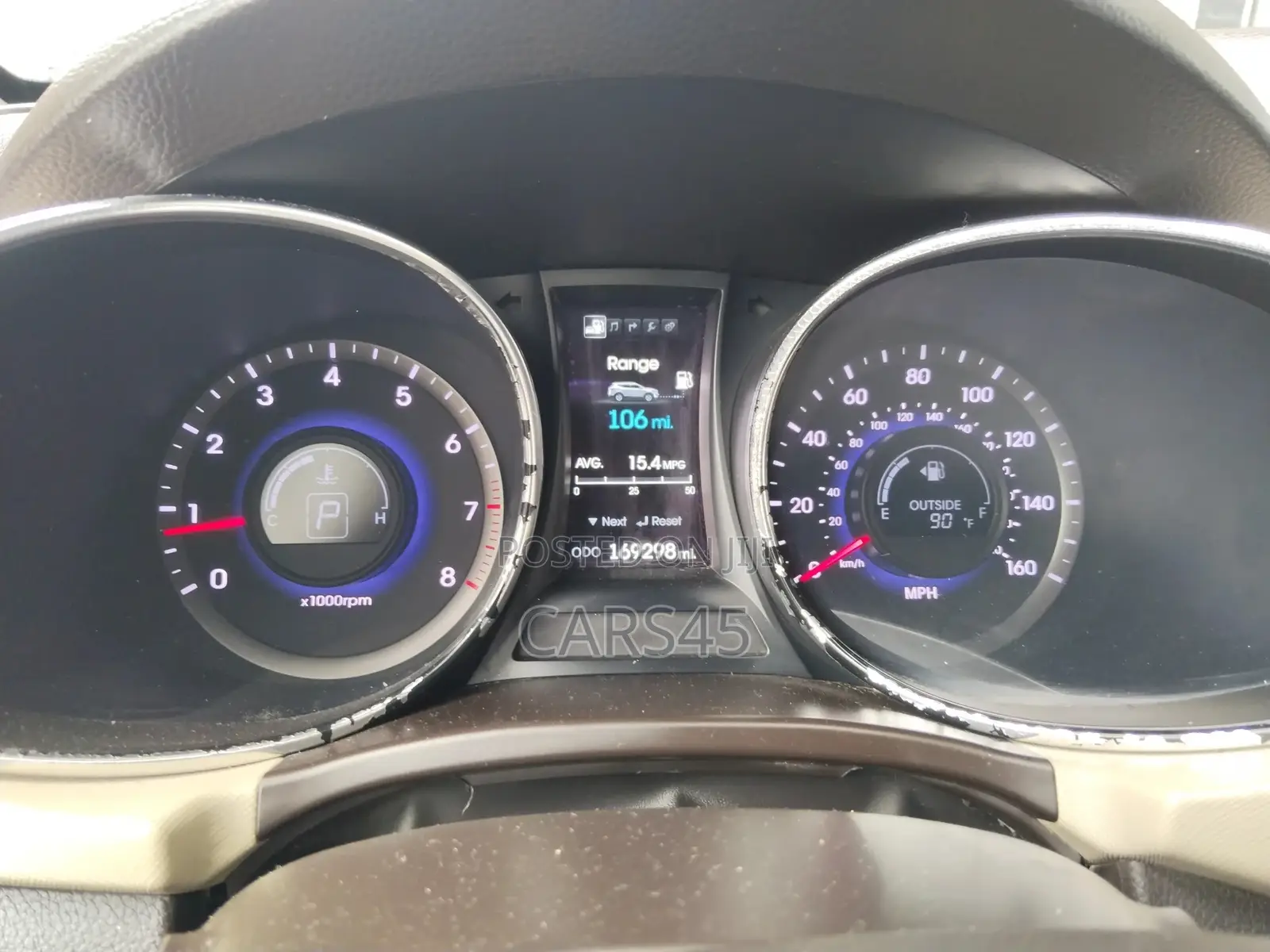 Hyundai Santa Fe 2014 Gray