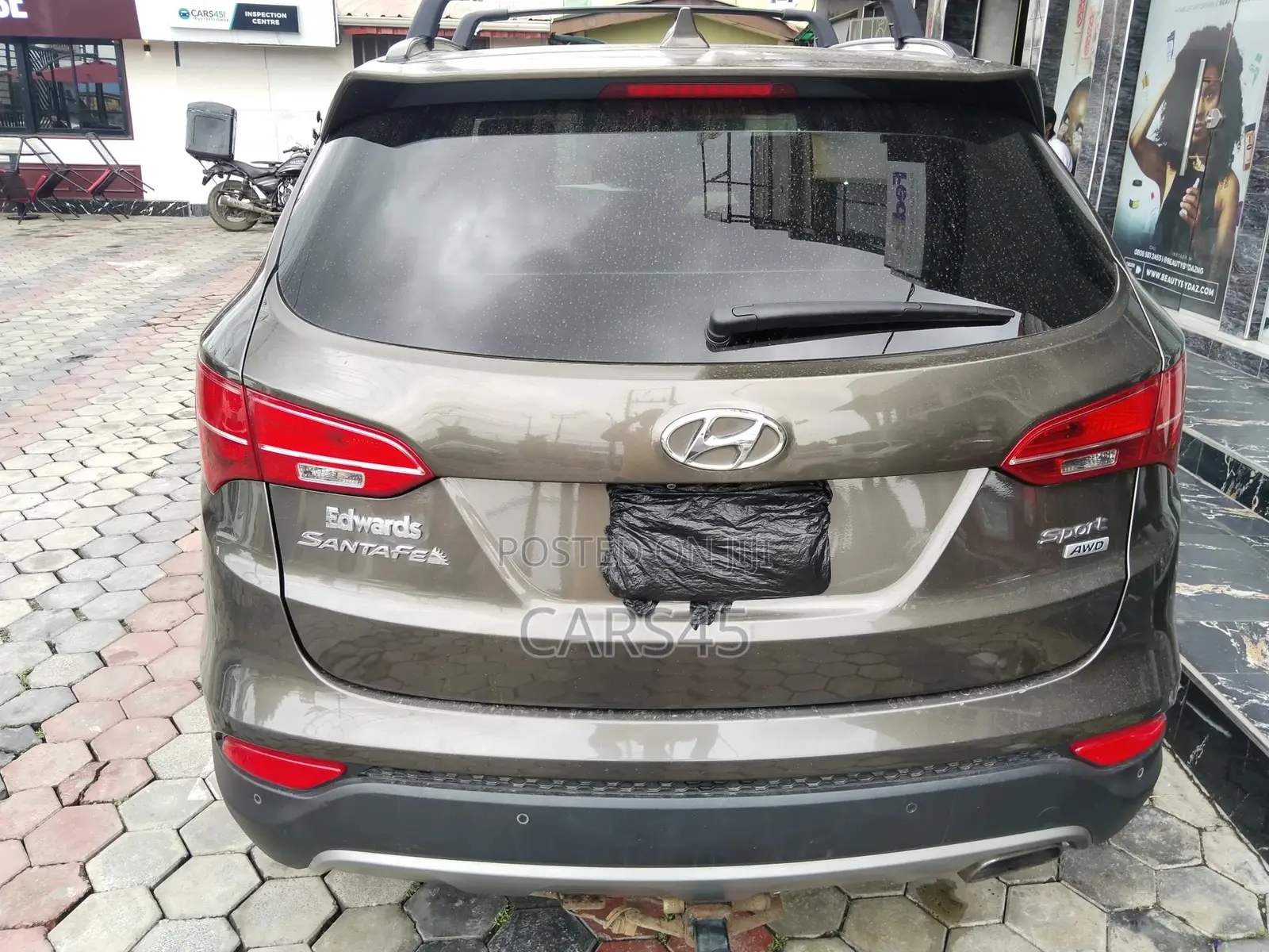 Hyundai Santa Fe 2014 Gray