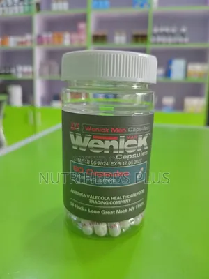 WENICK CAPSULES (Treats Erectile Dysfunction)