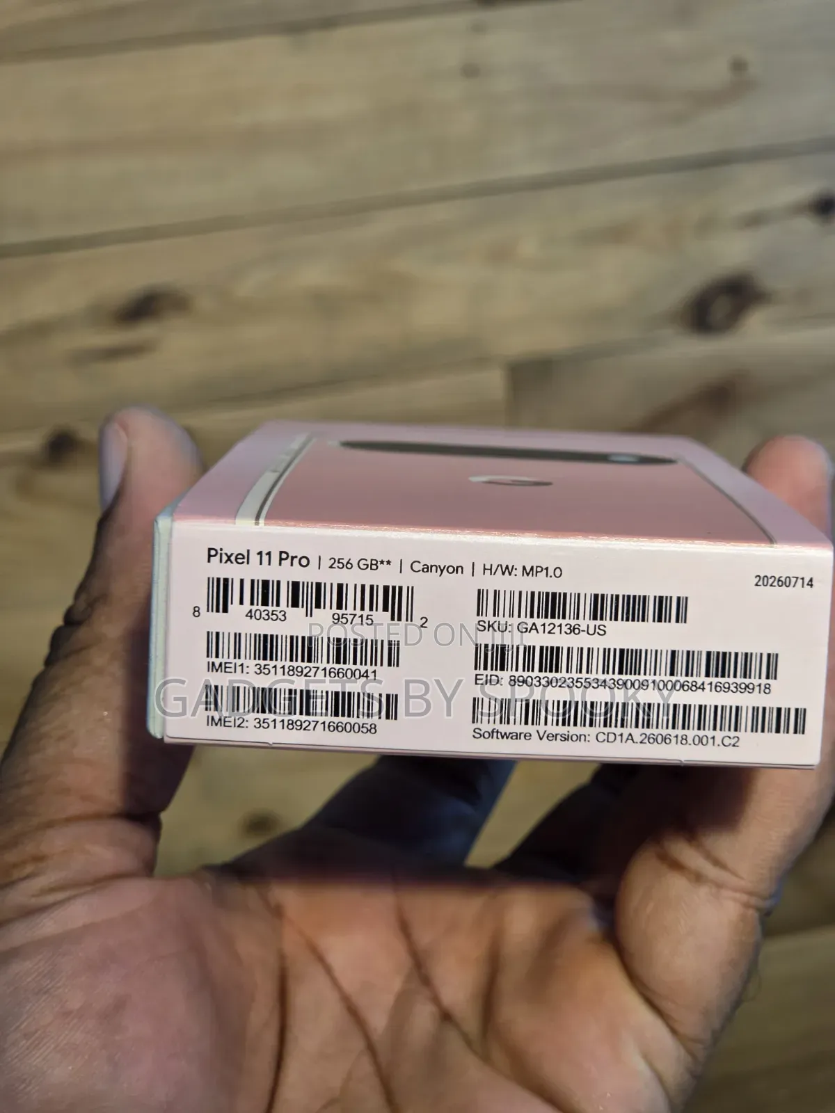 New Google Pixel 11 Pro 256 GB
