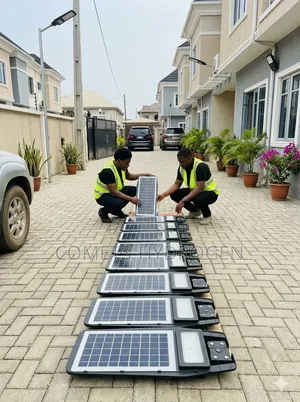 All-in-One Solar Street Lights CCTV Security Systems Installations