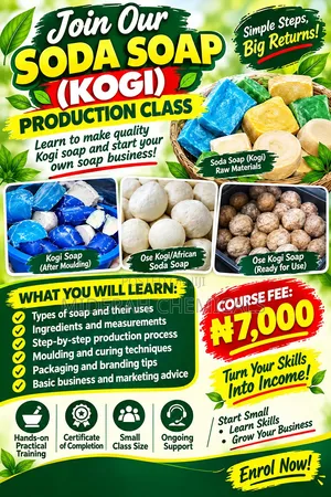 Soda/ Kogi Soap Production