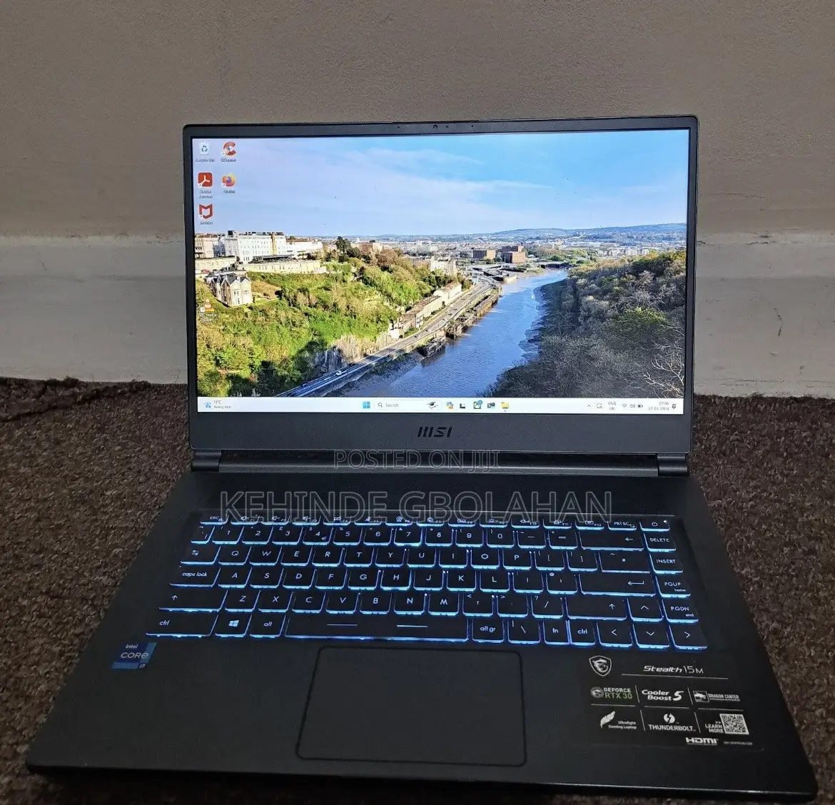 Laptop MSI 16GB Intel Core i7 SSD 1T