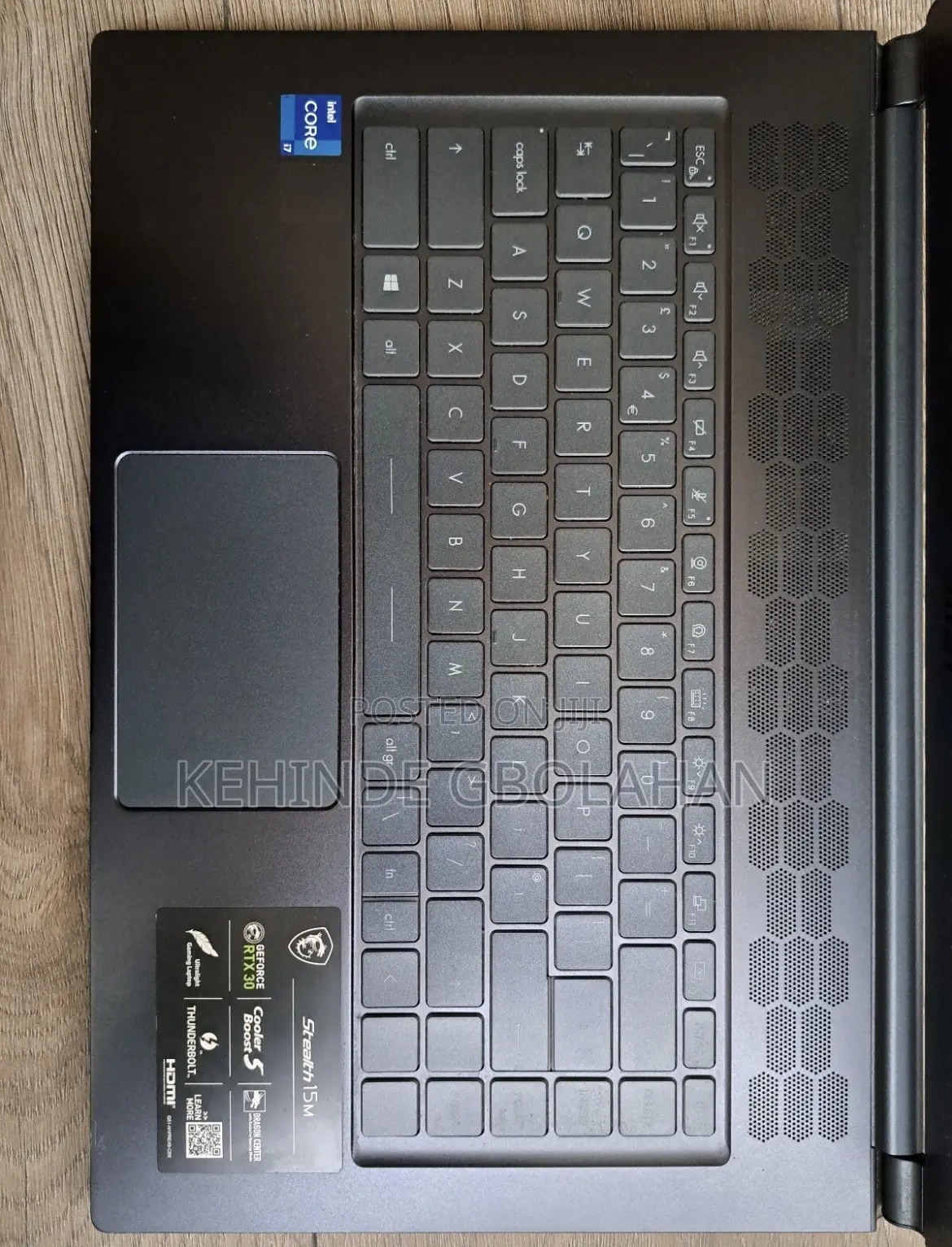 Laptop MSI 16GB Intel Core i7 SSD 1T