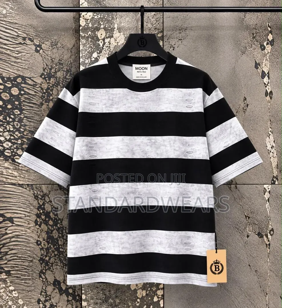 Striped Short-Sleeve Tee