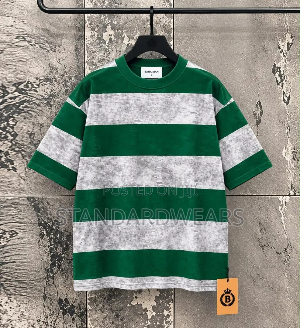 Striped Short-Sleeve Tee