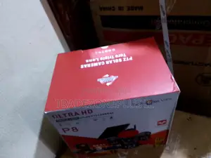 Triple Lens Ultra HD PTZ Camera With Solar Power