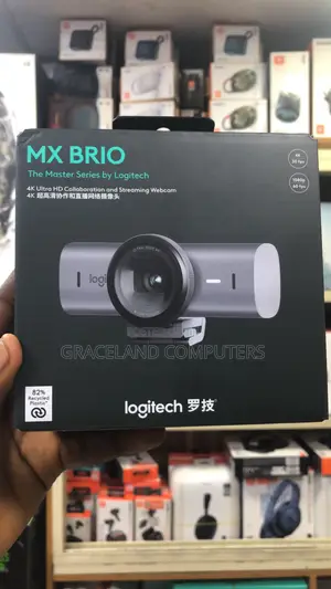 Logitech MX Brio Ultra HD Webcam / Suitable for Streaming