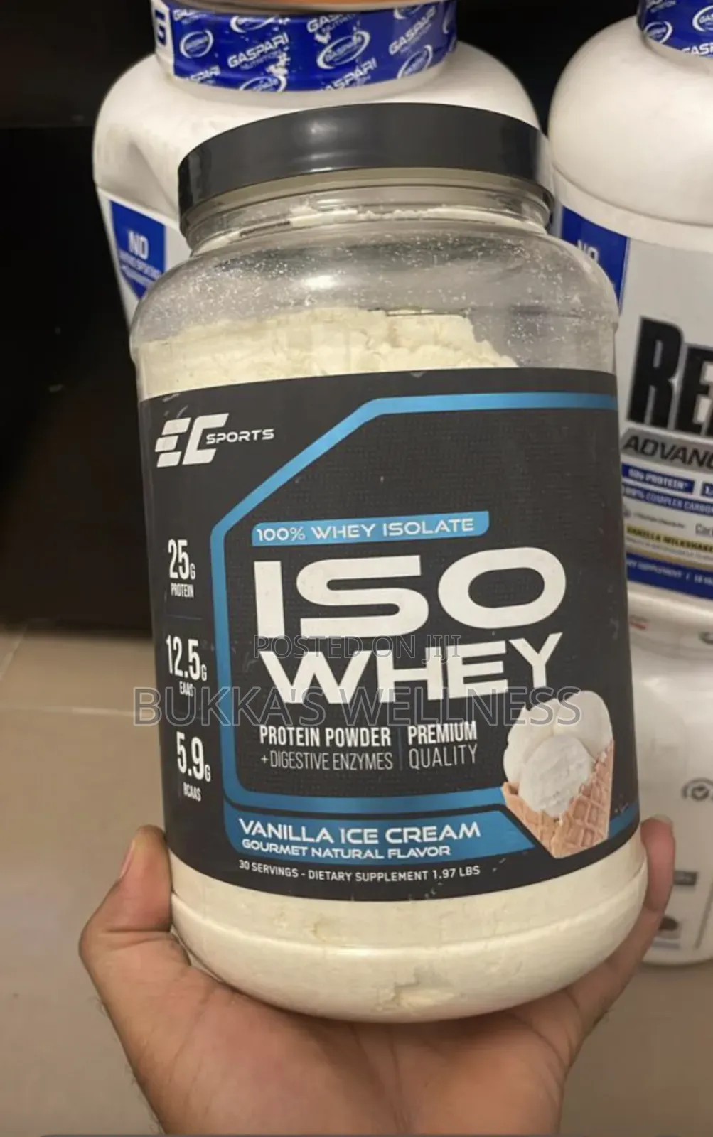 Earth Creation ISO Whey Protein Isolate – High Protein_Vanilla