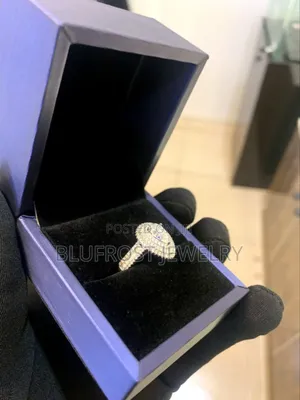 4ct Pear Cut VVS Moissanite Engagement Ring