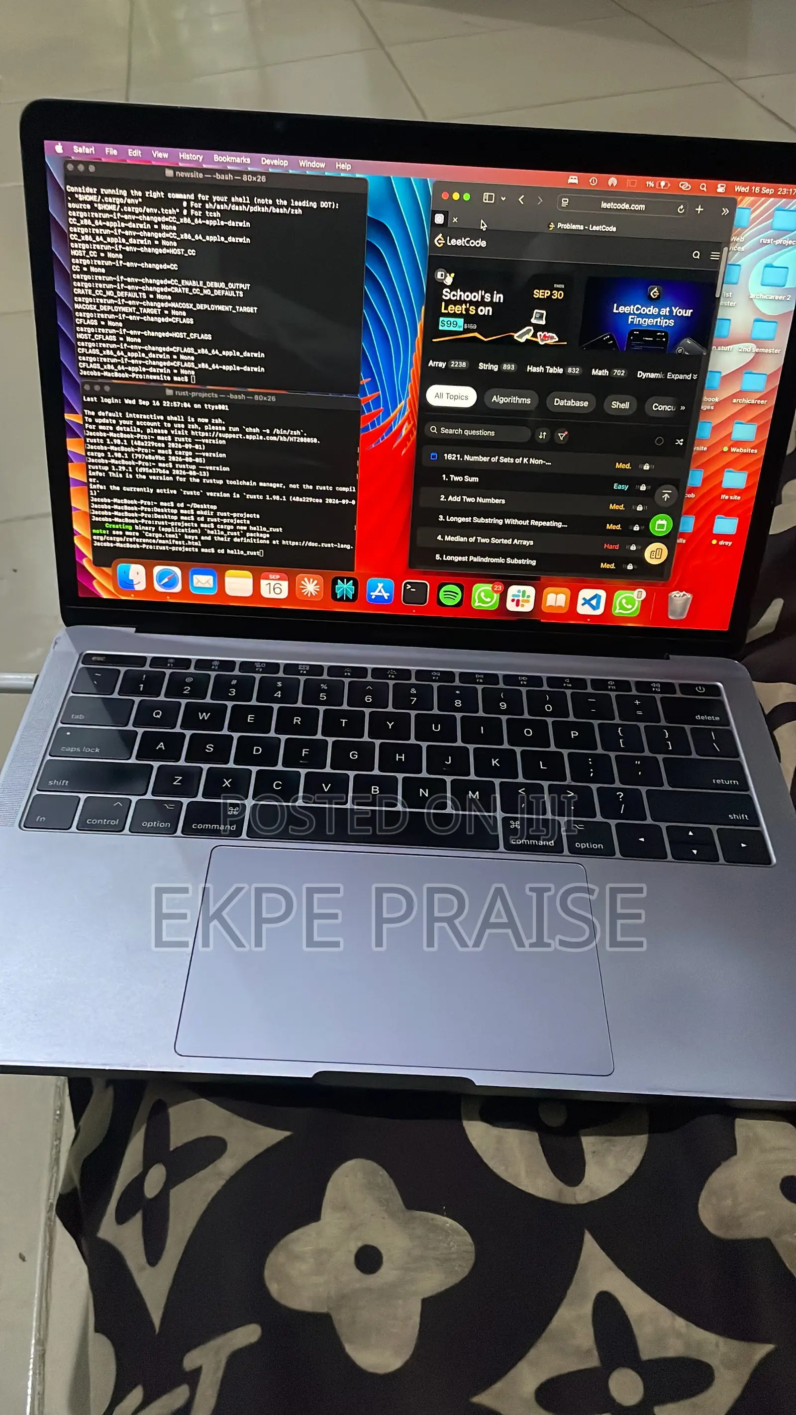 Laptop Apple MacBook Pro 2017 8GB Intel Core i5 SSD 256GB