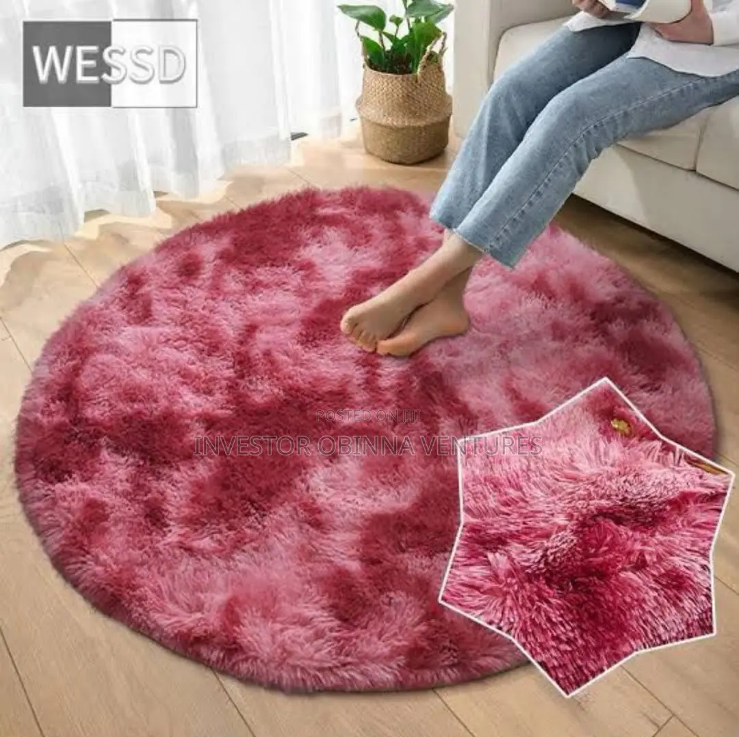 Modern Turkey Round Center Rug