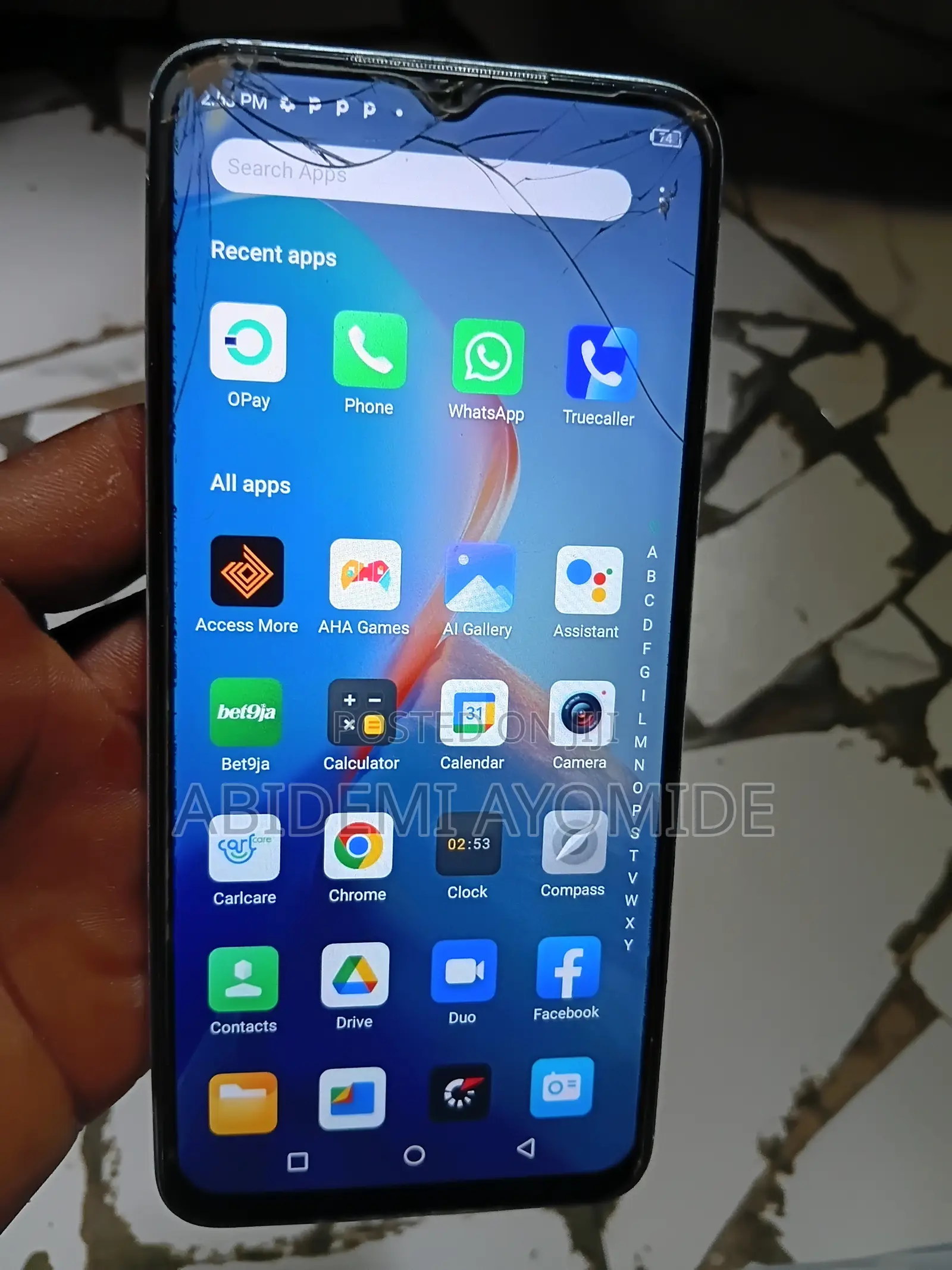 Infinix Smart 7 Plus 64 GB Blue