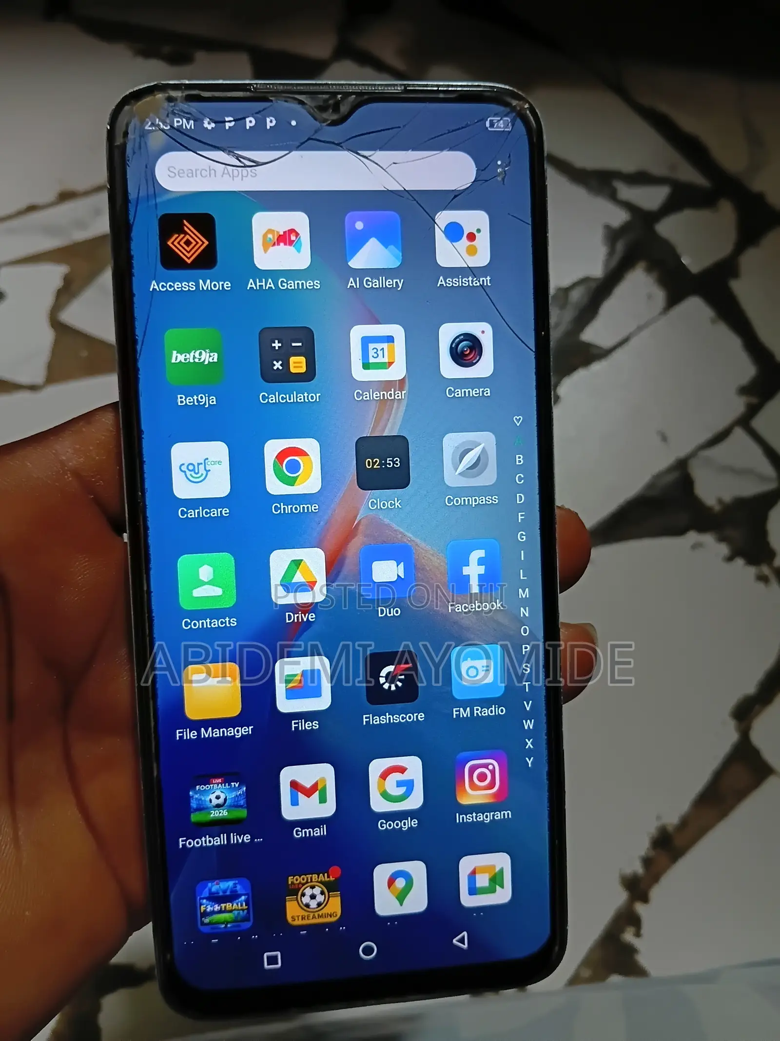 Infinix Smart 7 Plus 64 GB Blue
