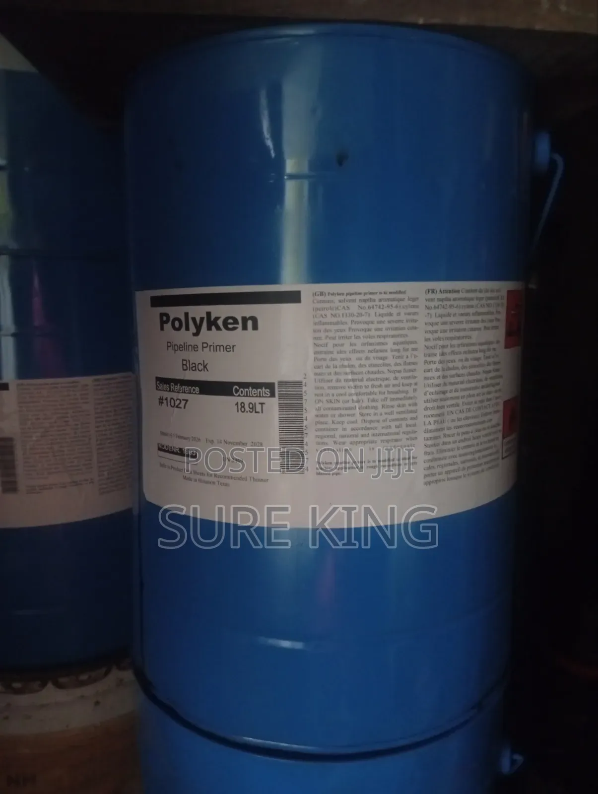 Polyken Pipeline Primer Black 18.9L
