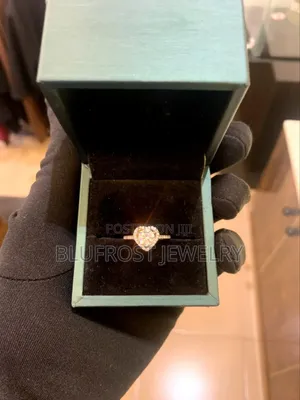 Love Cut VVS Moissanite Engagement Ring