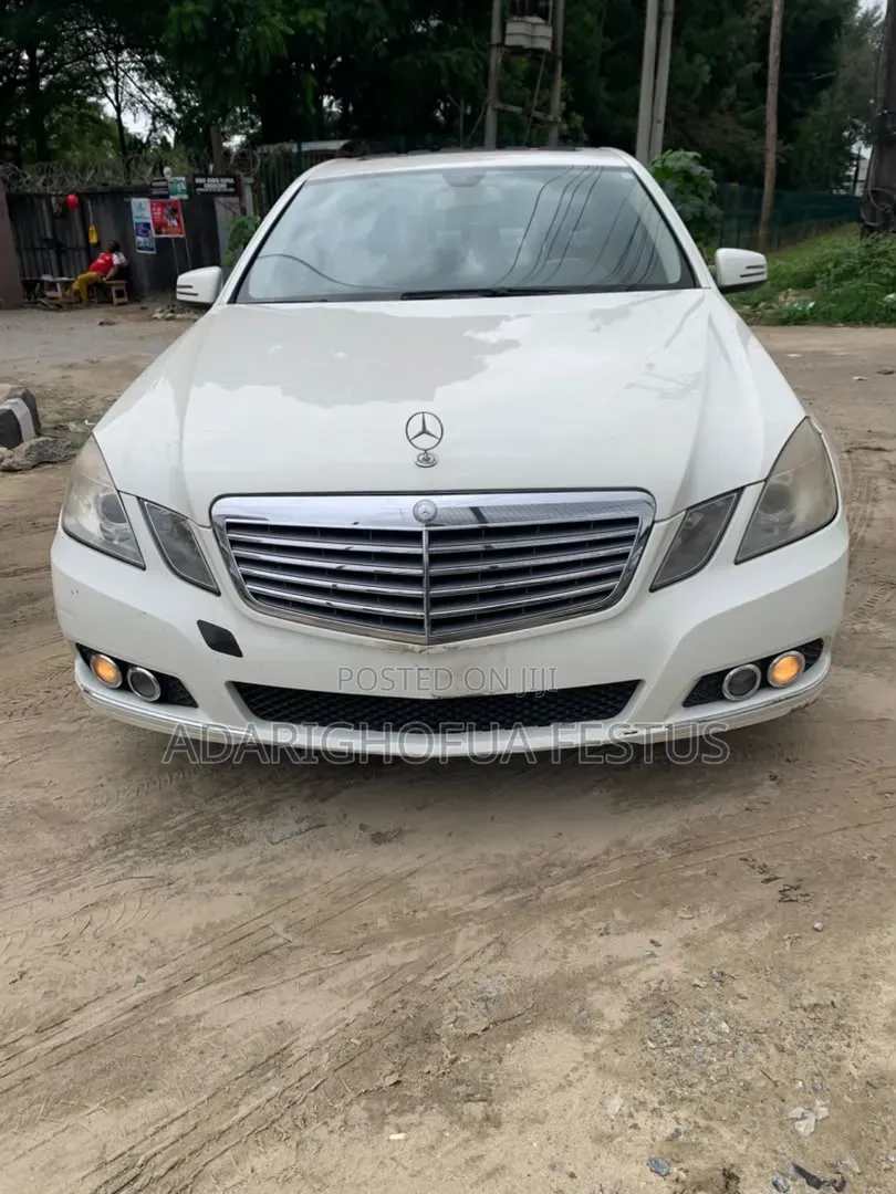 Mercedes-Benz E350 2010 White