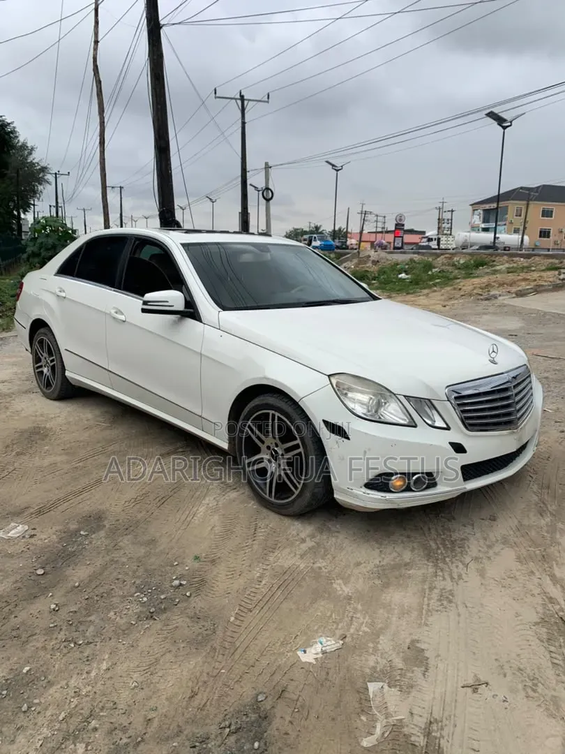 Mercedes-Benz E350 2010 White