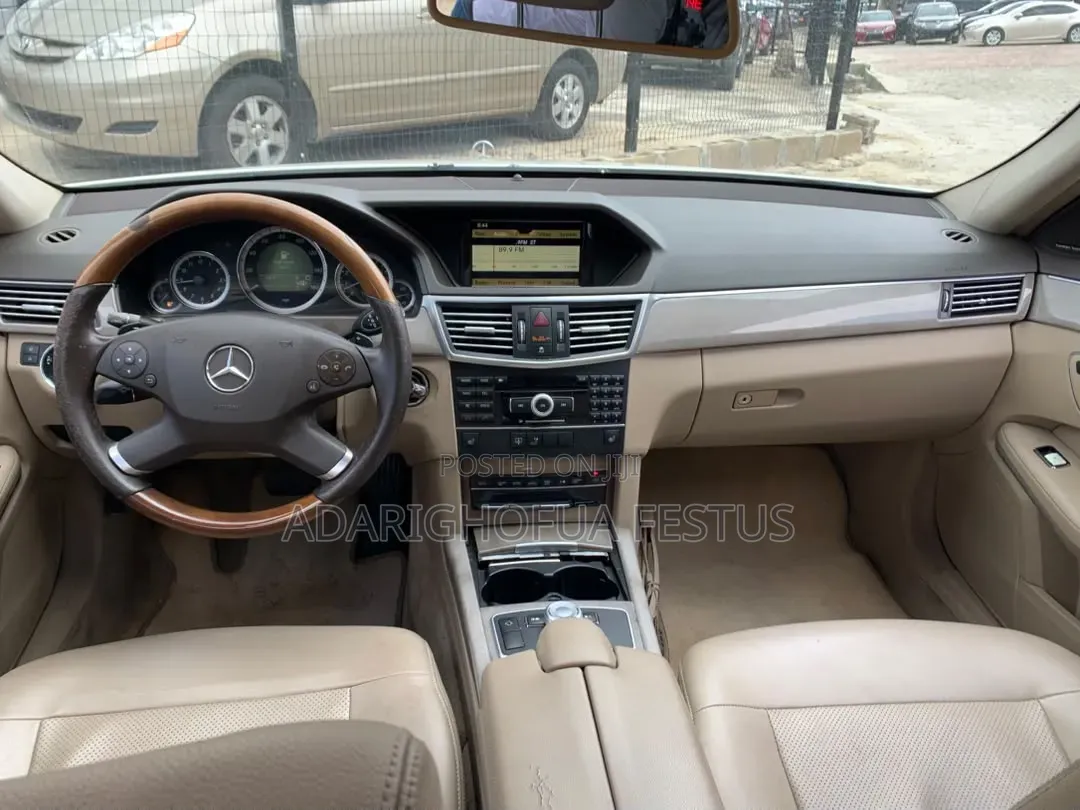 Mercedes-Benz E350 2010 White
