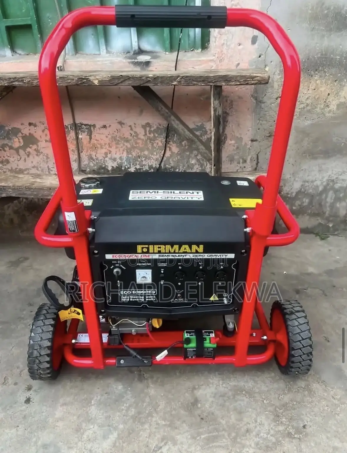7.5kva Fire Man
