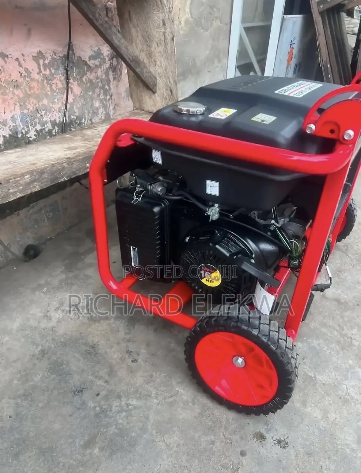 7.5kva Fire Man
