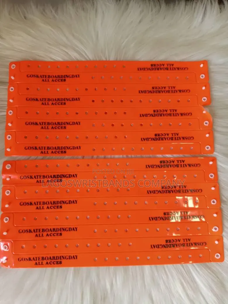 Plastic Wristbands From Lagoswrisbands