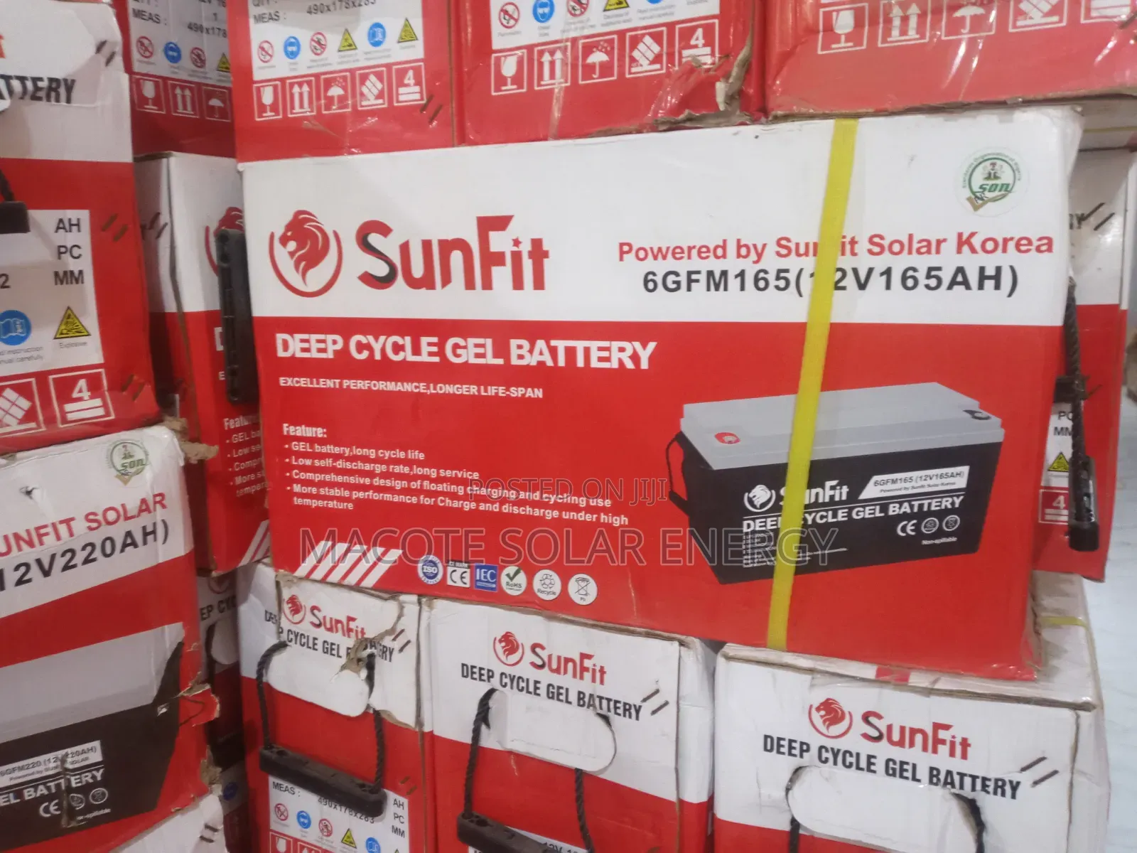 165A Sunfit Solar Battery