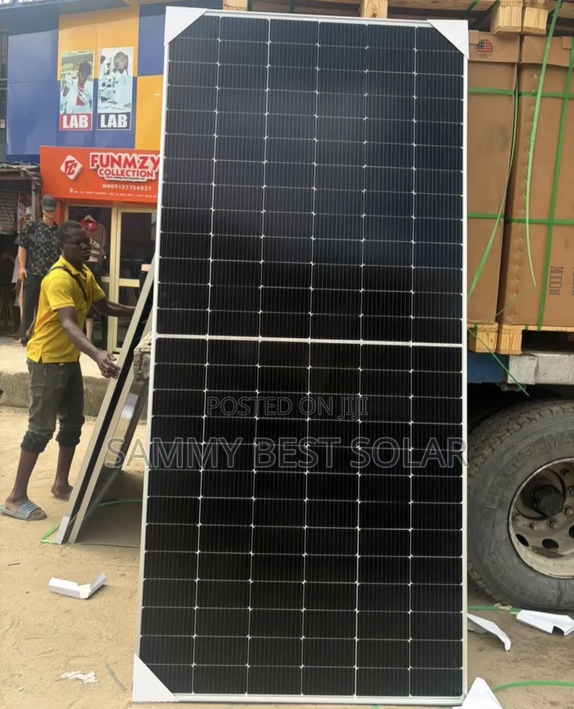 JA 650watts Bifacial Solar Panel Available