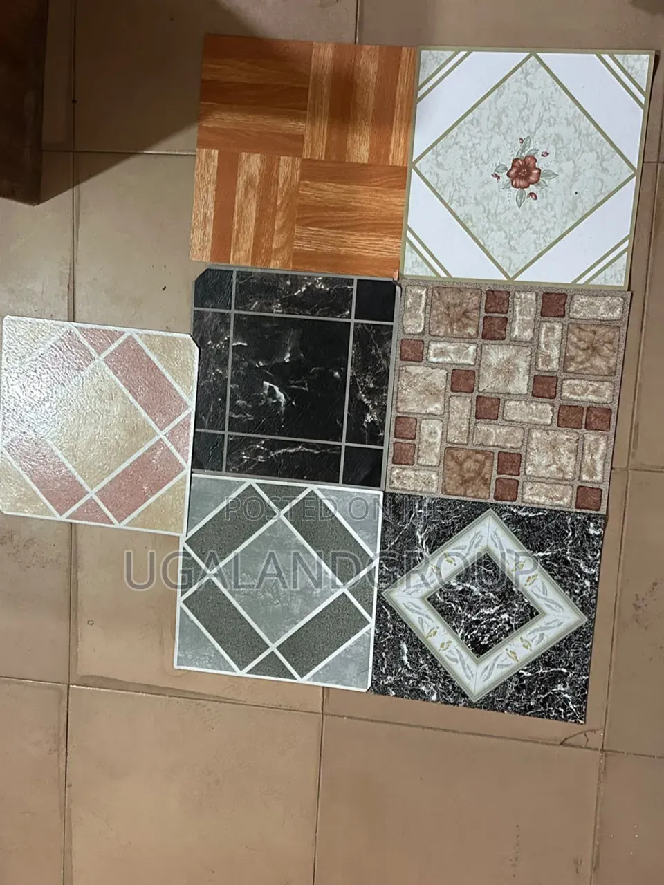 30x30cm Vinyl Floor Tile.