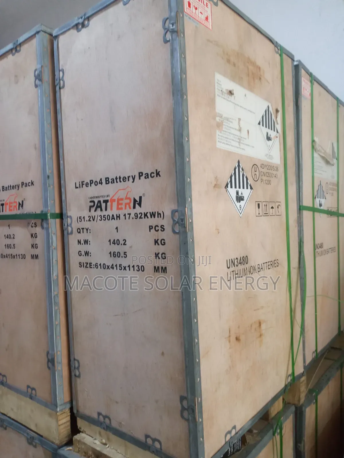 17.5kwh Pattern Solar Litthium Battery
