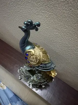 Peacock Figurine, Statue and House Decor