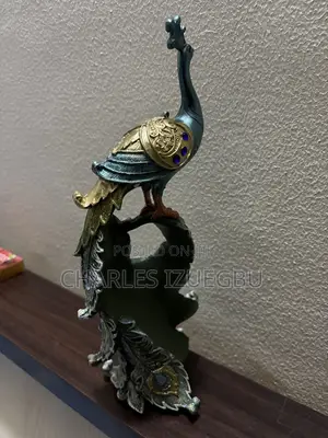 Peacock Figurine, Statue and House Decor