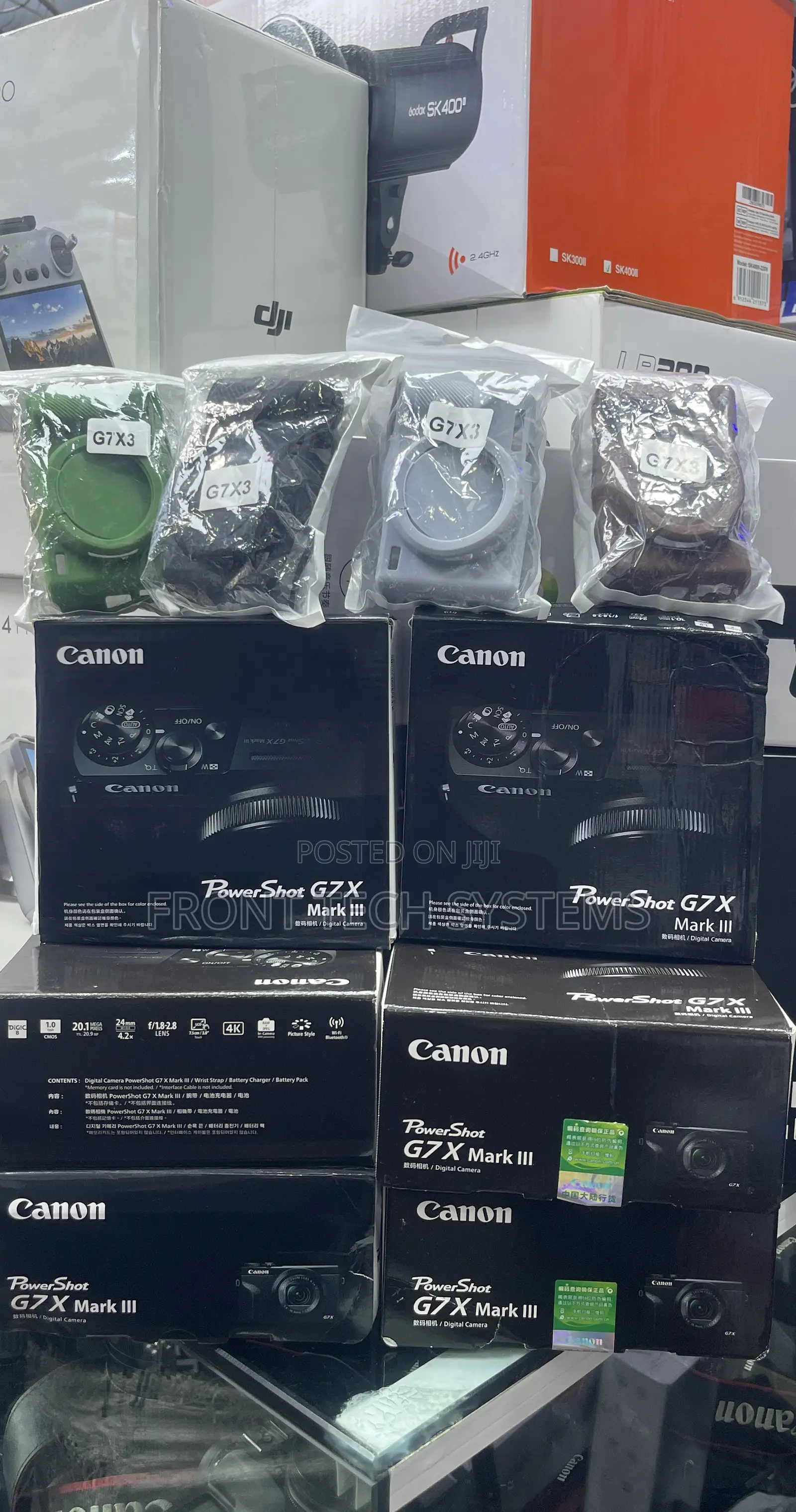 Canon Powershot G7x3 Plus Free Pouch