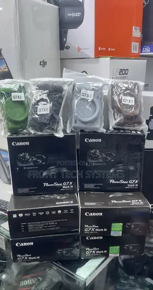 Canon Powershot G7x3 Plus Free Pouch