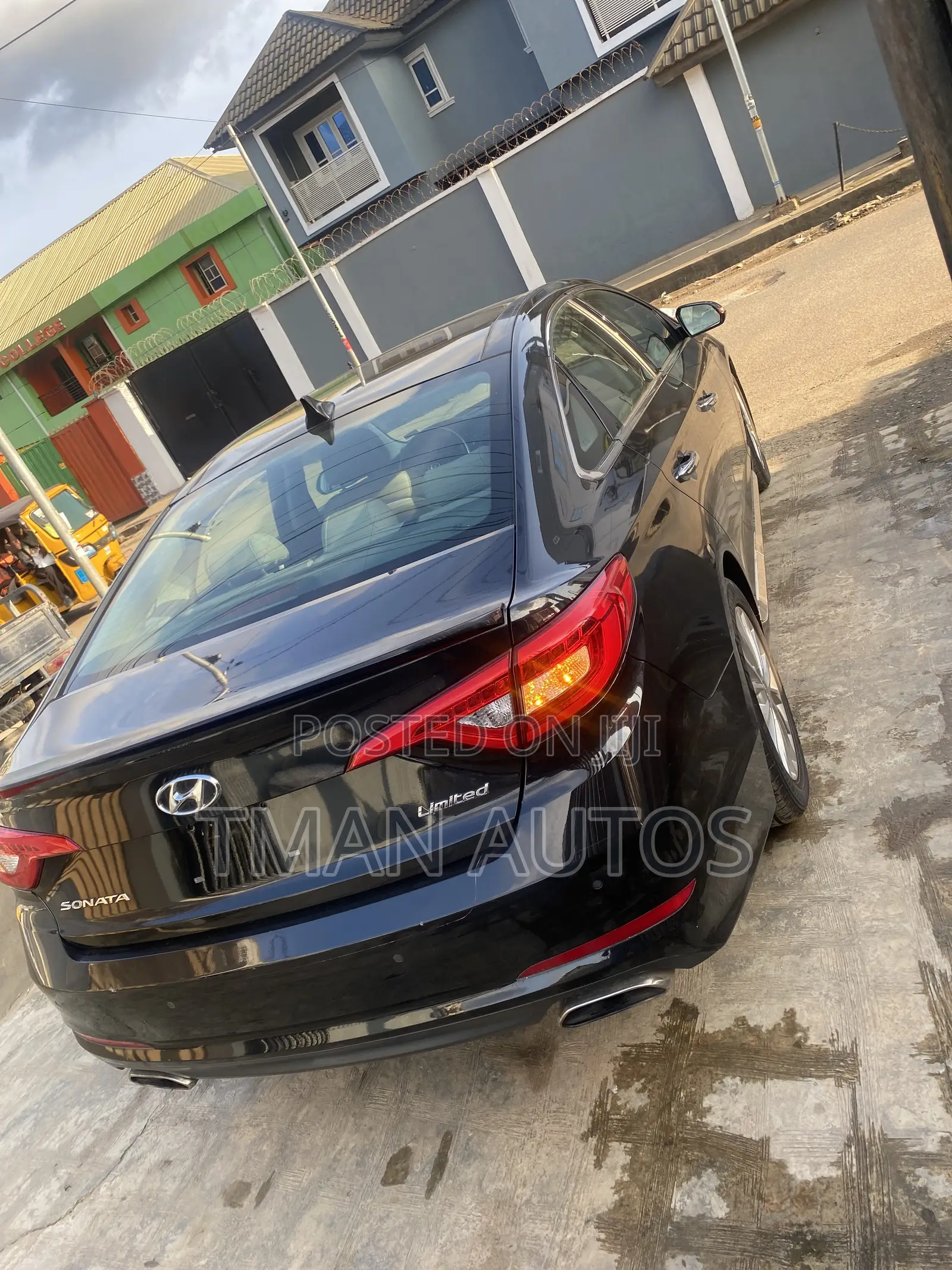 Hyundai Sonata 2015 Black