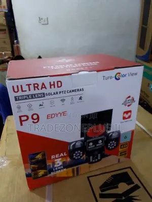 Ture Color Solar Powered PTZ Surveillance Camera