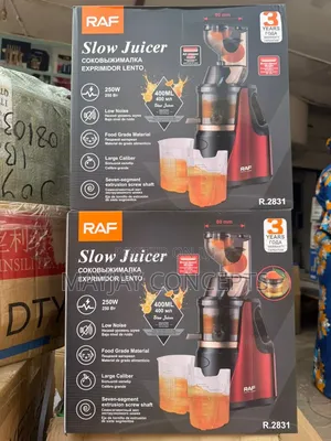Raf Slow Juicer-Make Smoothies With Ease●Seven Segment Extrusion