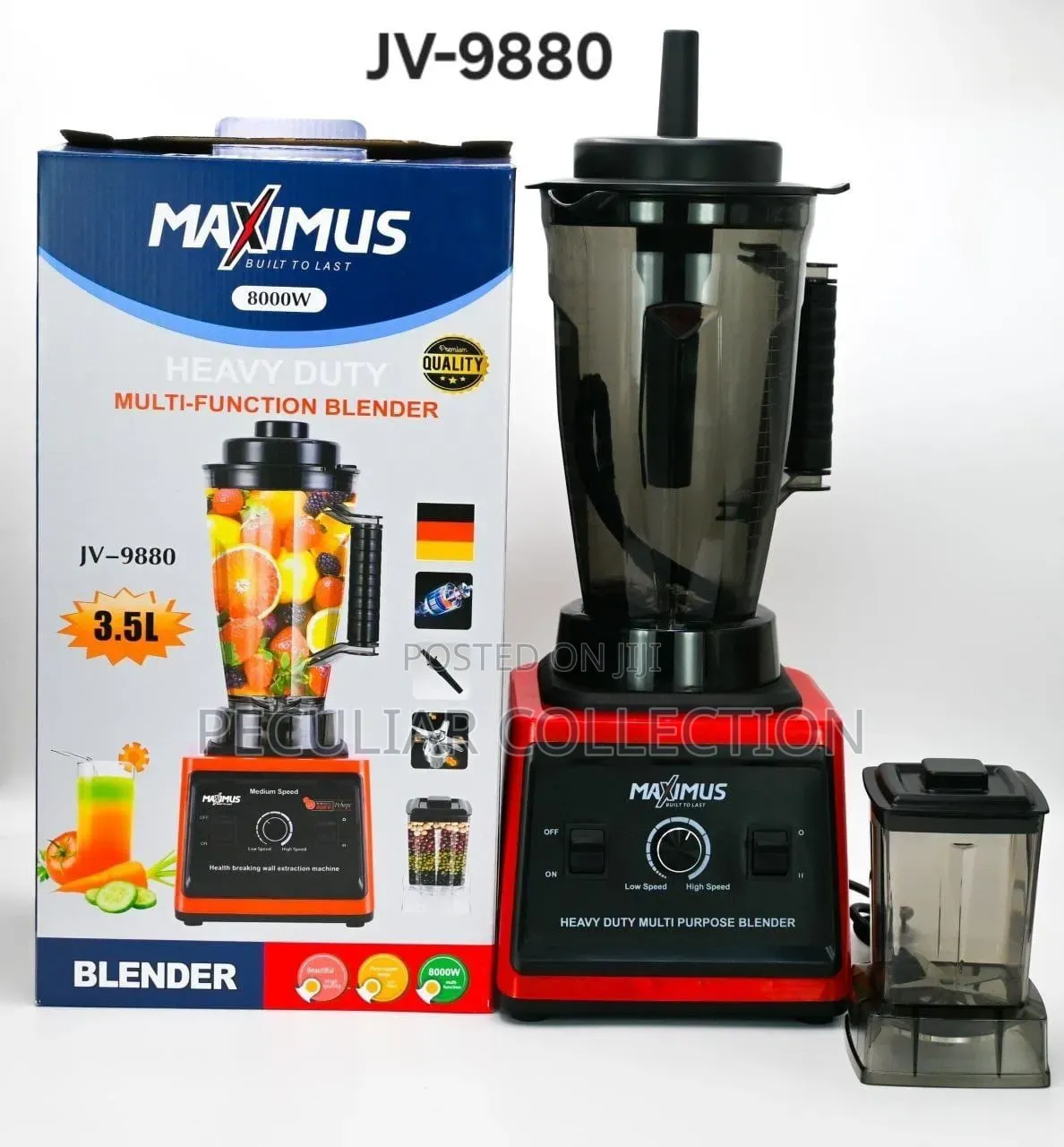  Maximus 3.5l Blender — Power Meets Performance!
 Free Delivery