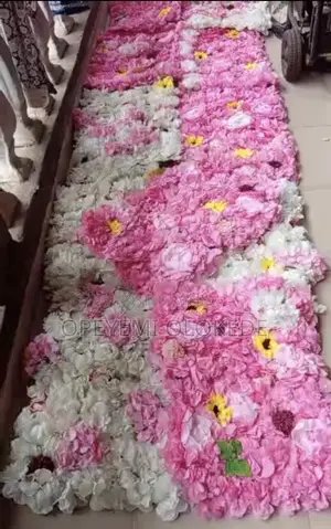 12 Artificial Flower Wall Mats