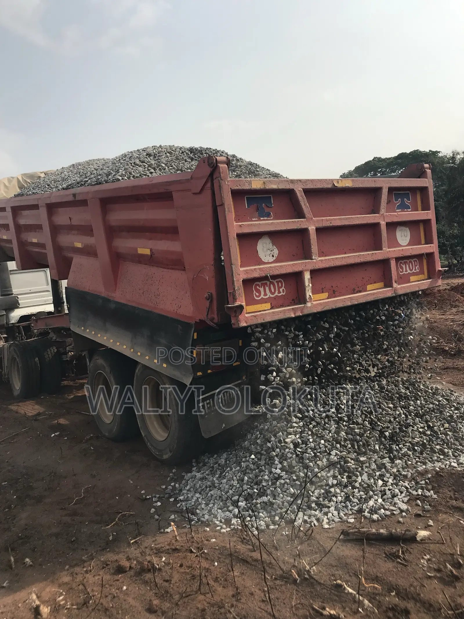 Full 30tons of Granite